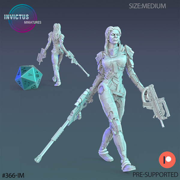 Netrunner 3D-printed model