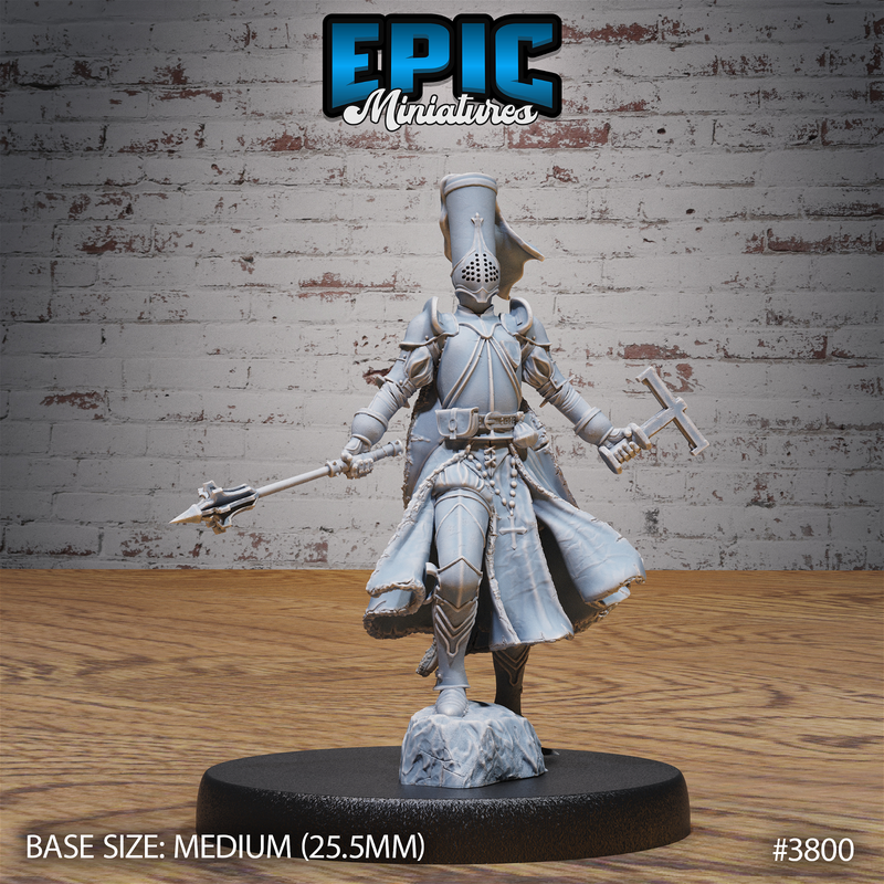New World Cleric 3D-printed model
