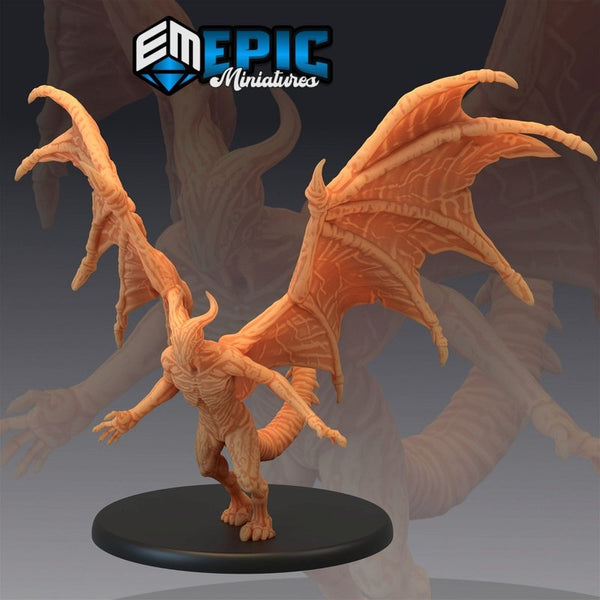 Night Gaunt Attacking 3D-printed model