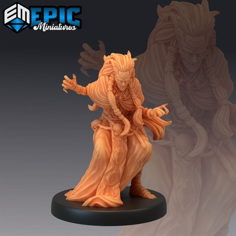 Night Hag 3D-printed model