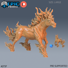 Nightmare Horse 3D-printed model