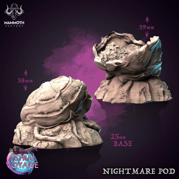 Nightmare Pod 3D-printed model