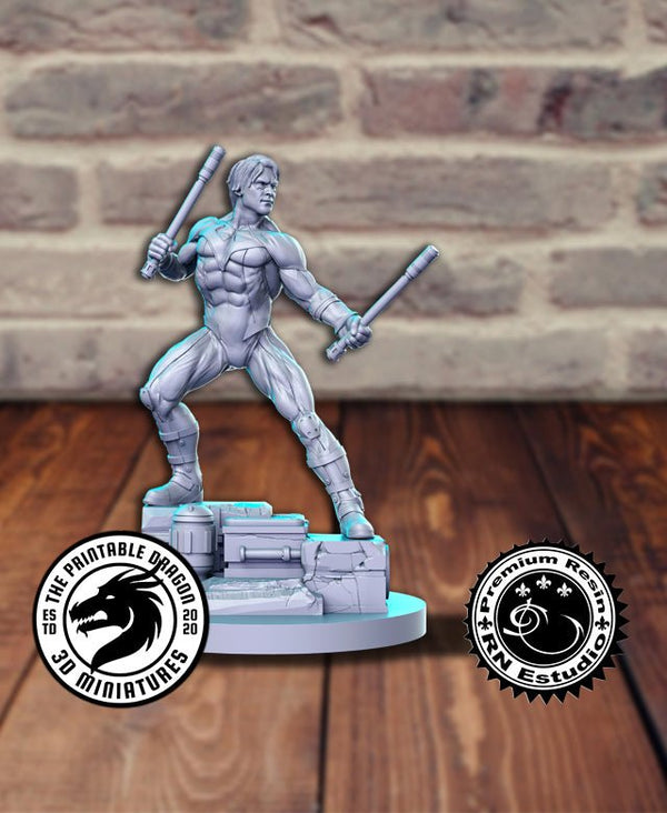 Nightwing 3D-printed model