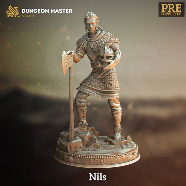 Nils 3D-printed model