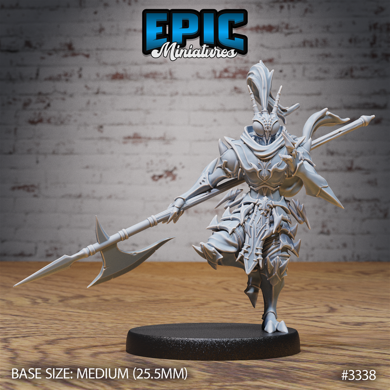 Ninja Insect Warrior 3D-printed model