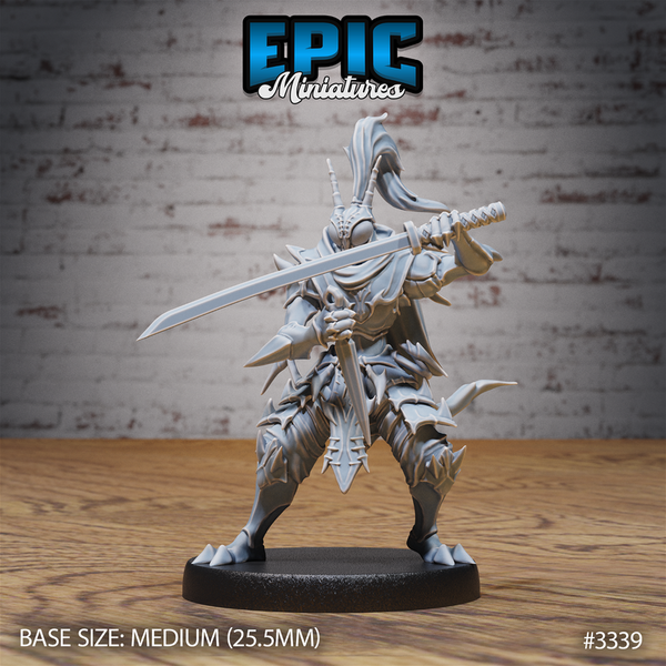 Ninja Insect Warrior 3D-printed model