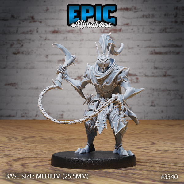 Ninja Insect Warrior 3D-printed model