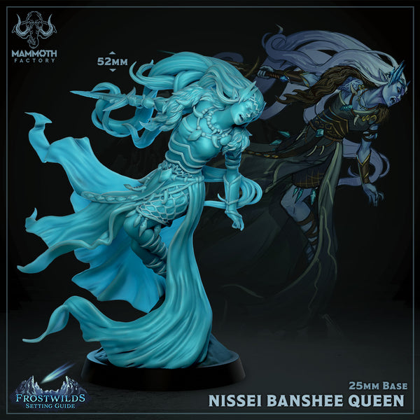 Nissei Banshee Queen 3D-printed model