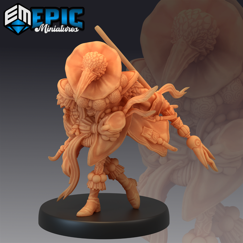 Noble Crane 3D-printed model