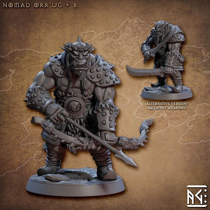 Nomad Orr-ug 3D-printed model