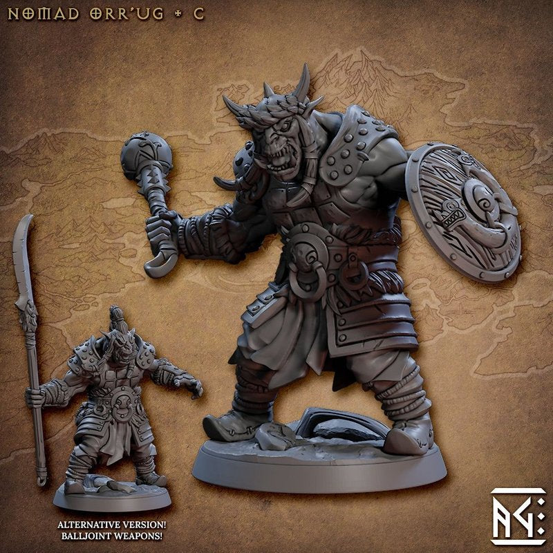 Nomad Orr-ug 3D-printed model