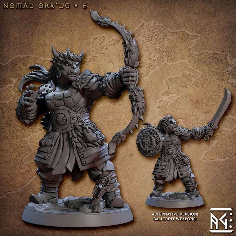 Nomad Orr-ug 3D-printed model