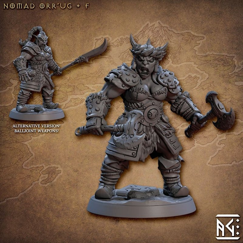 Nomad Orr-ug 3D-printed model