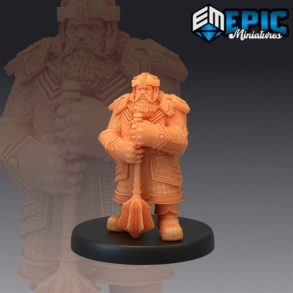 Nordic Drawf 3D-printed model