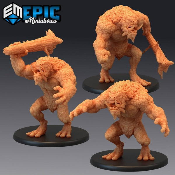 Norse Troll 3D-printed model