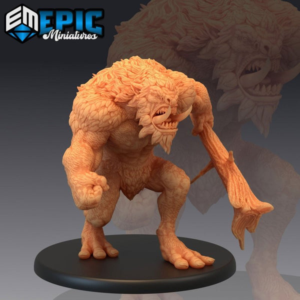 Norse Troll 3D-printed model