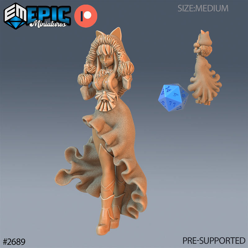 North Pole Princess 3D-printed model