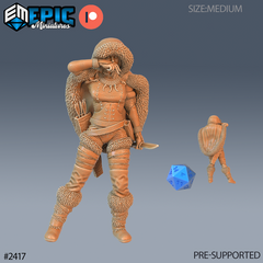 Northern Tribe Warrior 3D-printed model