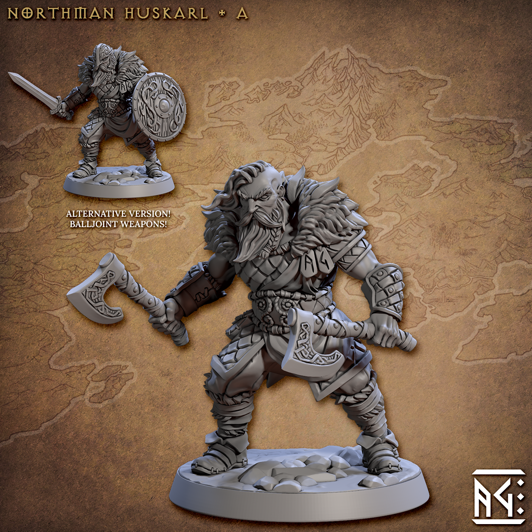 Northman Huskarl - The Printable Dragon