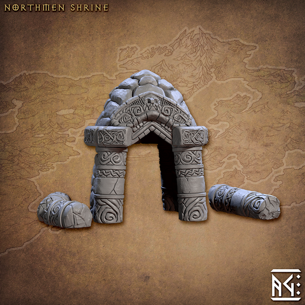 Northmen Shire 3D-printed model