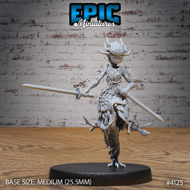 Nut Dryad 3D-printed model