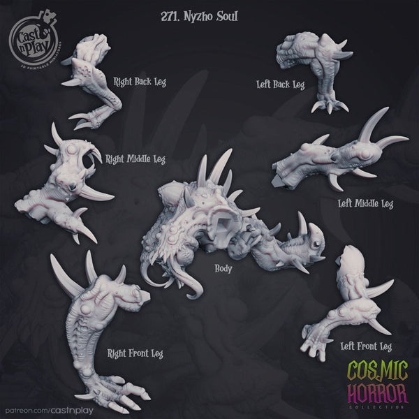 Nyzho Soul 3D-printed model