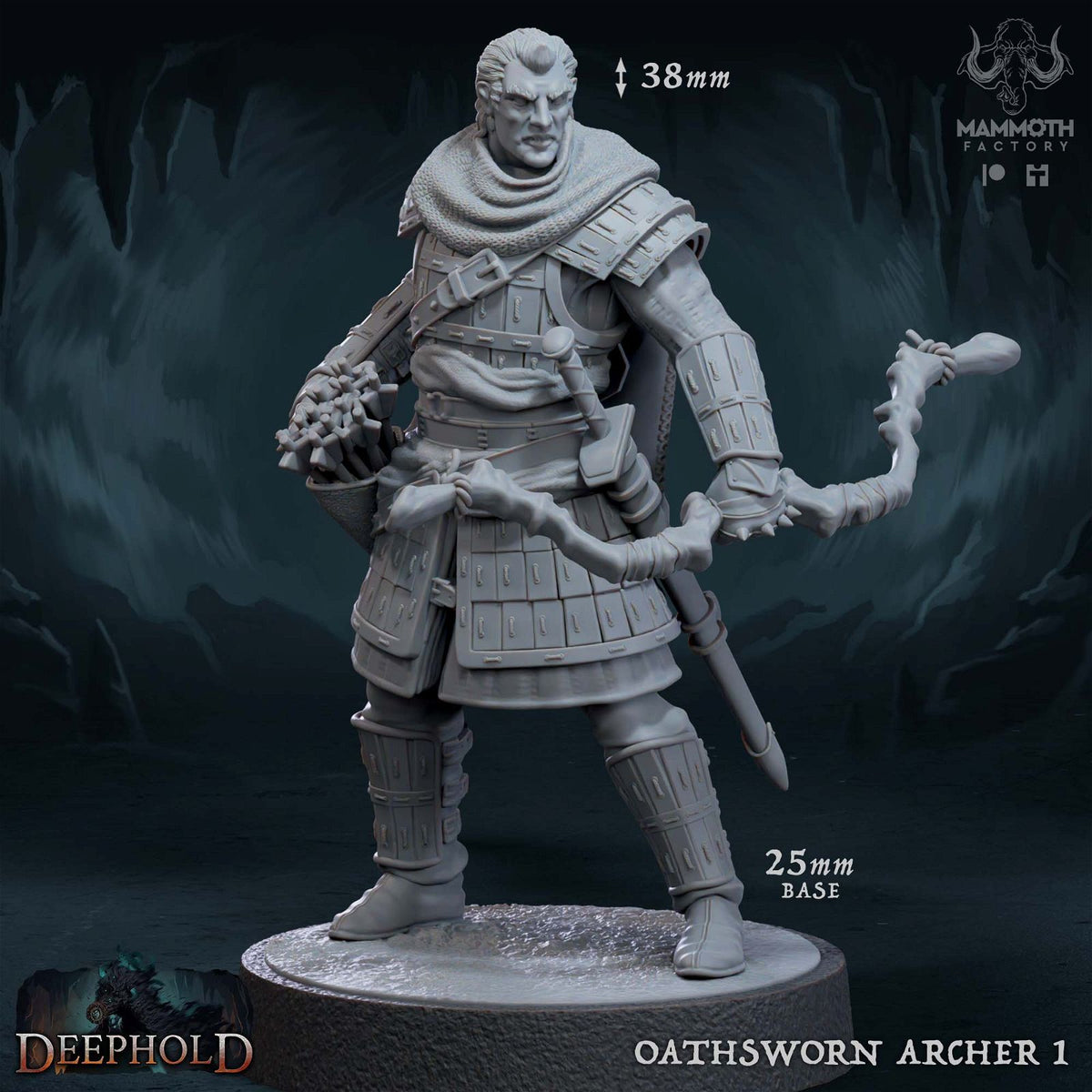 Oathsworn Archer - The Printable Dragon