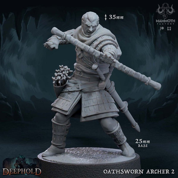 Oathsworn Archer 3D-printed model