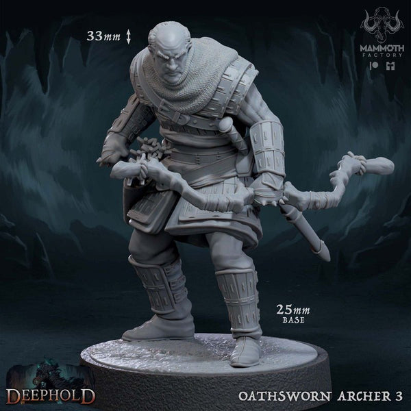 Oathsworn Archer 3D-printed model