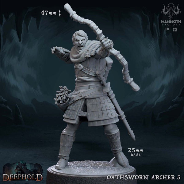 Oathsworn Archer 3D-printed model