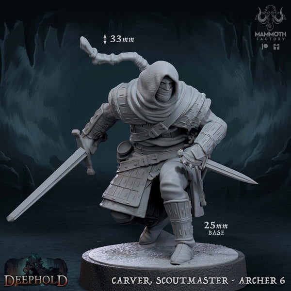 Oathsworn Archer 3D-printed model