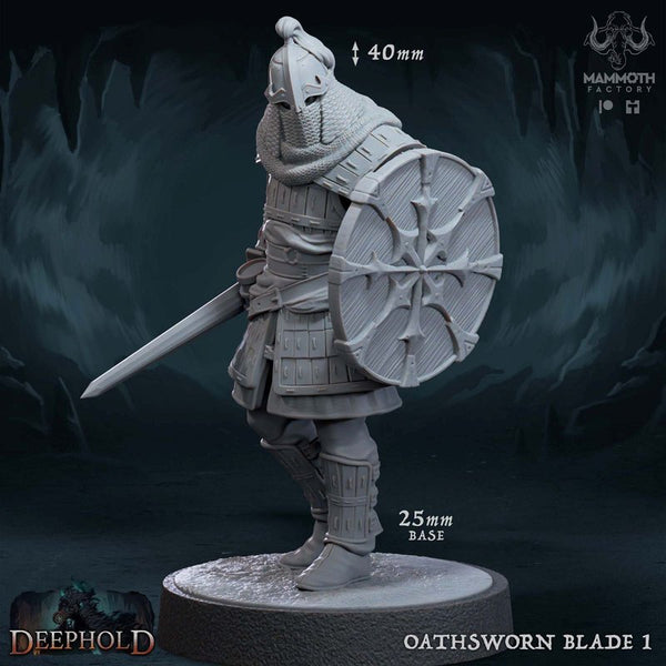 Oathsworn Blade 3D-printed model