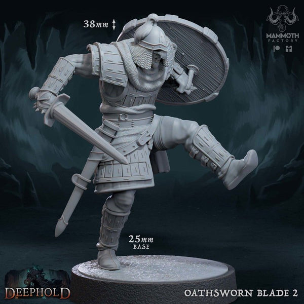 Oathsworn Blade 3D-printed model