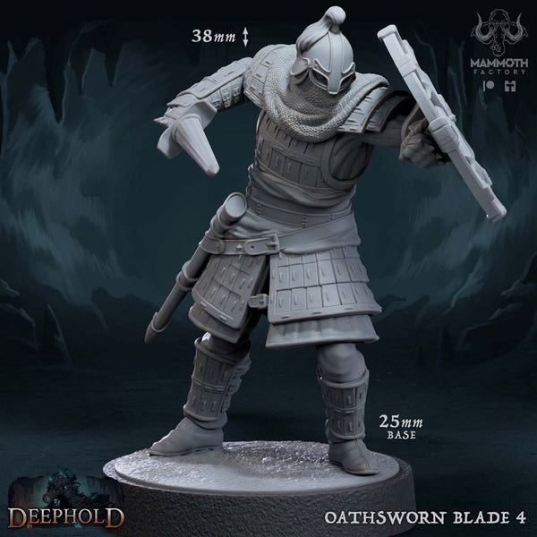 Oathsworn Blade 3D-printed model