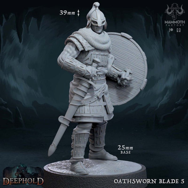 Oathsworn Blade 3D-printed model