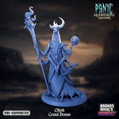 Obish The Grand Demon - The Printable Dragon