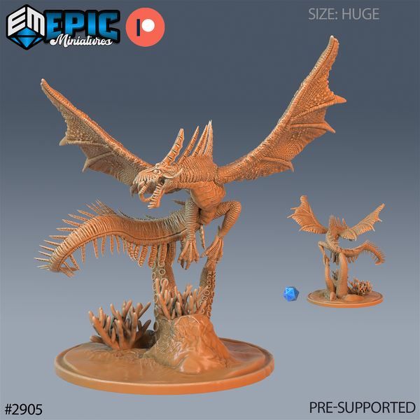 Ocean Drake - The Printable Dragon