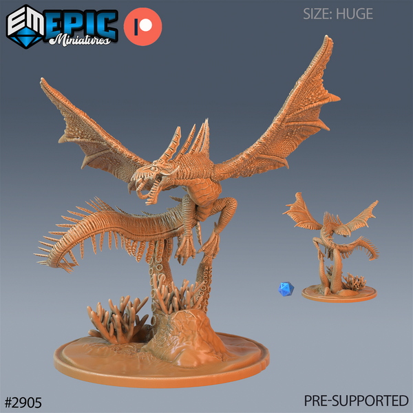 Ocean Drake 3D-printed model