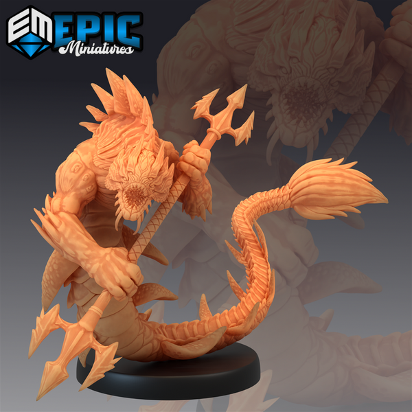 Ocean Naga 3D-printed model
