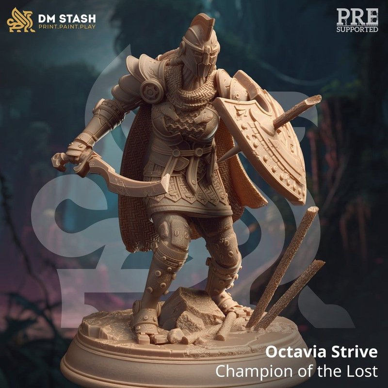 Octavia Strive Champion Of The Lost 3D-printed model