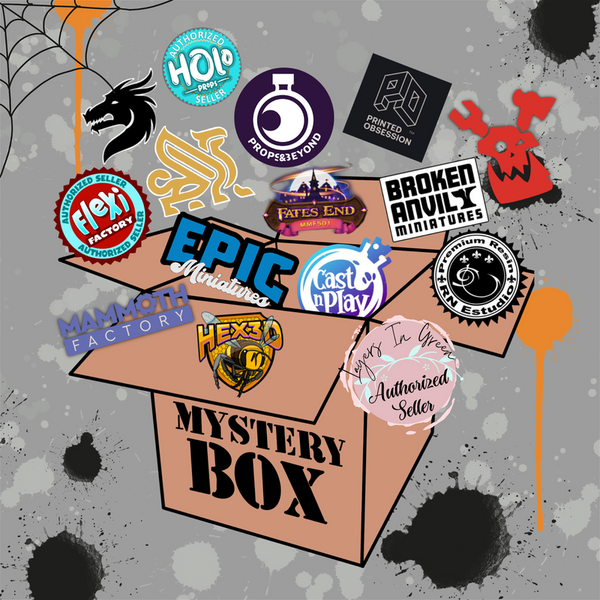 October Mystery Box 3D-printed model