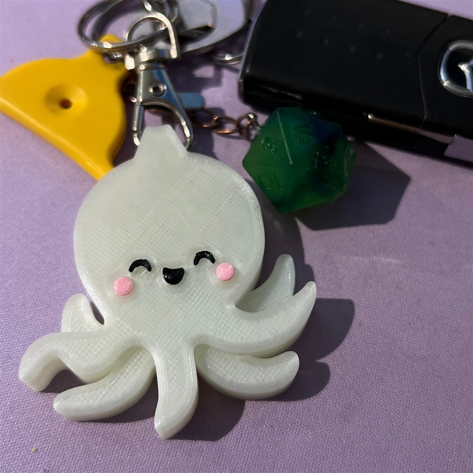 Octopus Keychain - The Printable Dragon