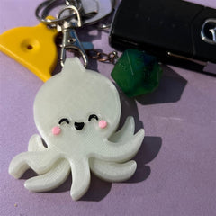 Octopus Keychain 3D-printed model