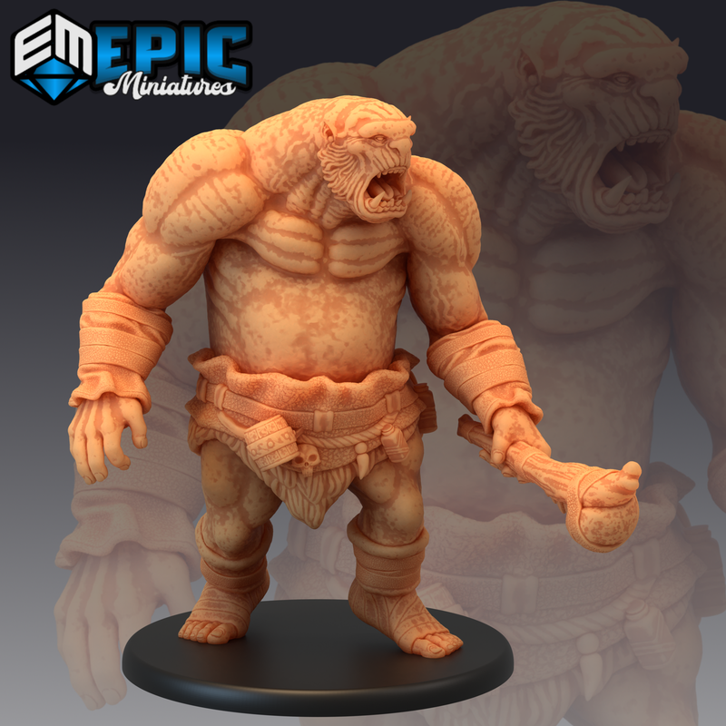 Ogre 3D-printed model