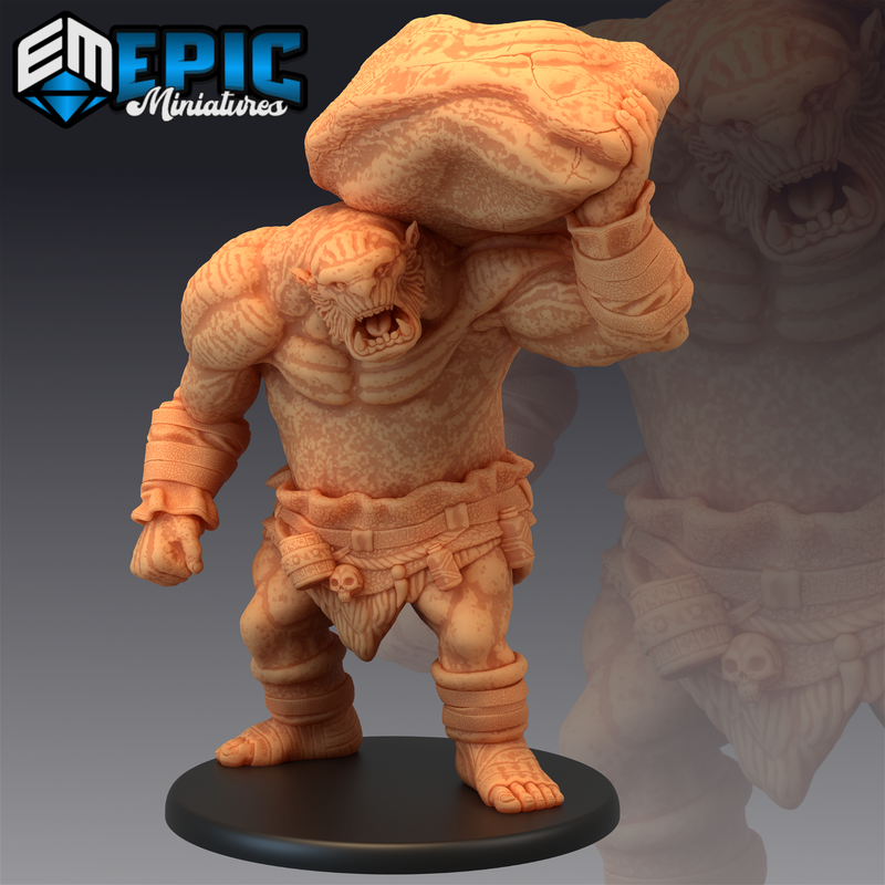 Ogre 3D-printed model