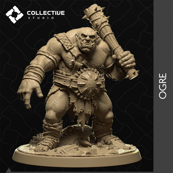 Ogre 3D-printed model