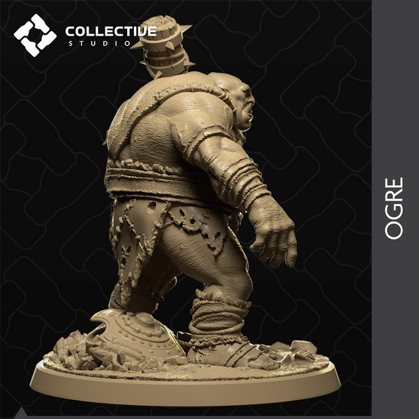 Ogre 3D-printed model