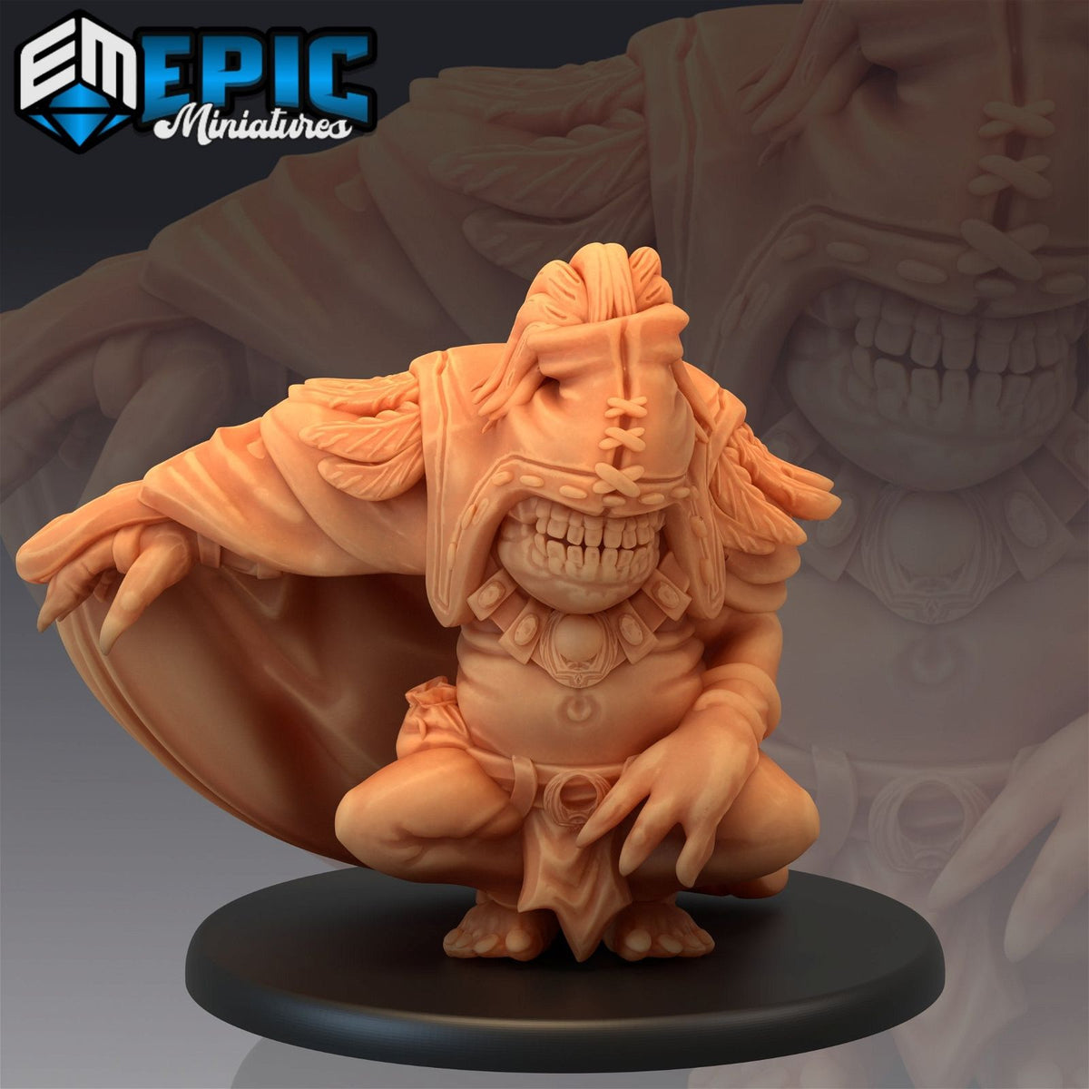 Ogre Warlock - The Printable Dragon