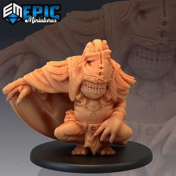 Ogre Warlock 3D-printed model