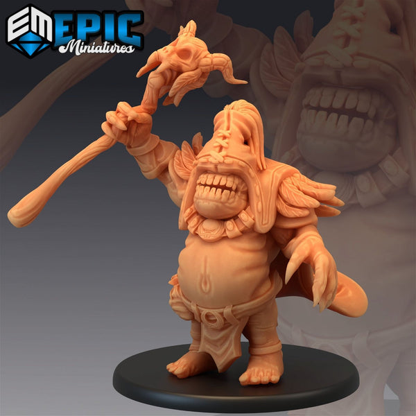 Ogre Warlock - The Printable Dragon